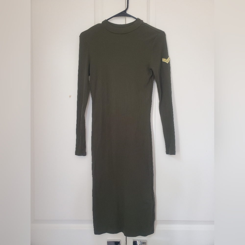 Midi knit dress